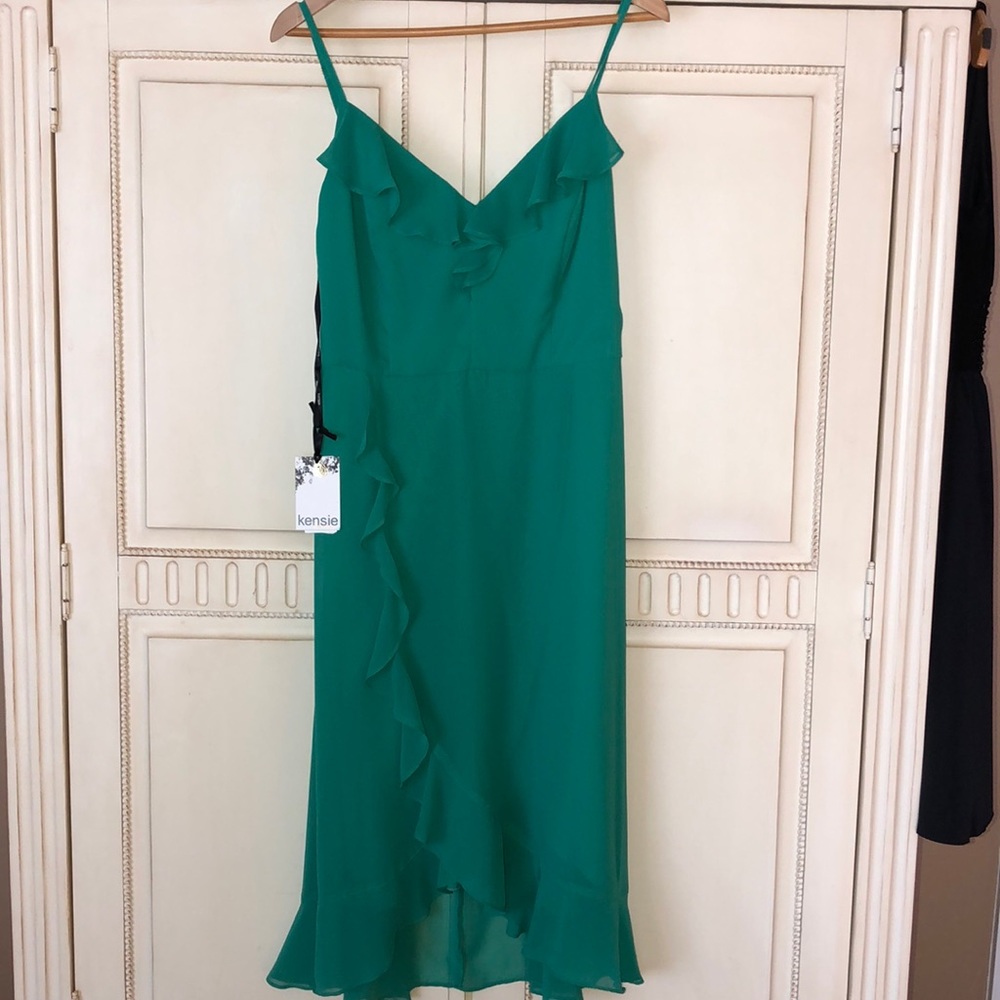 Kelly Green Party Dress